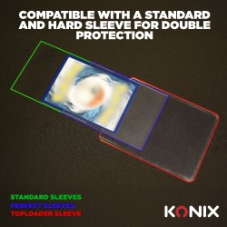 Protèges Cartes 100 pièces - Standard Sleeves - taille Standard - transparent