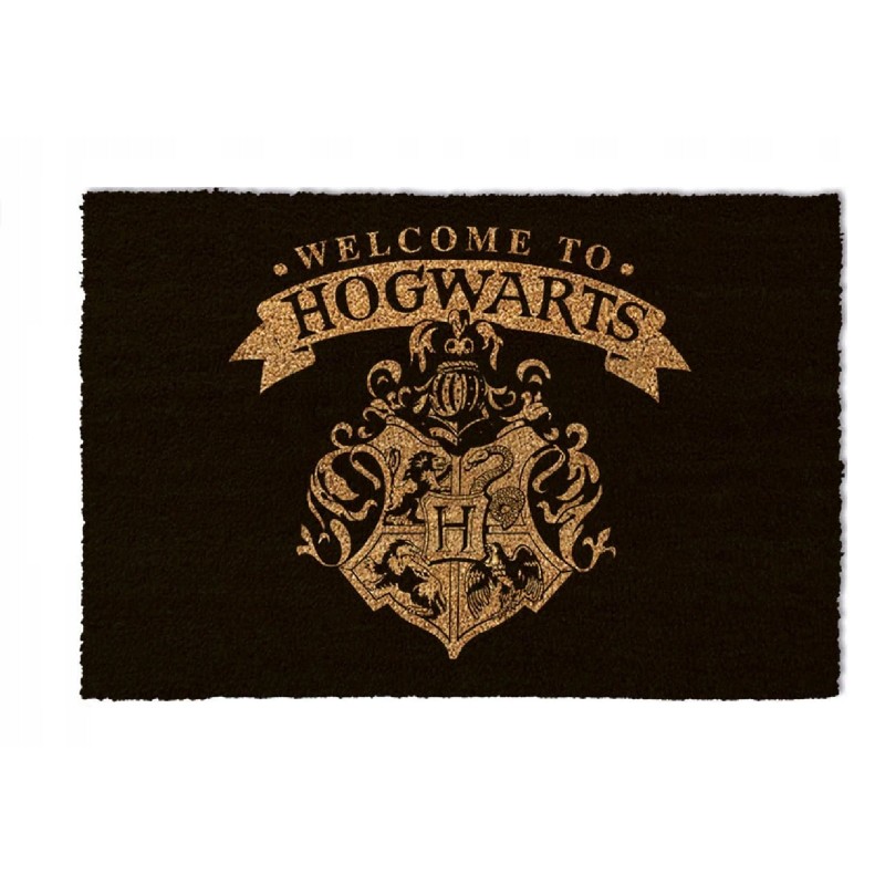 Paillasson - Welcome to Hogwarts (Noir) - Harry Potter