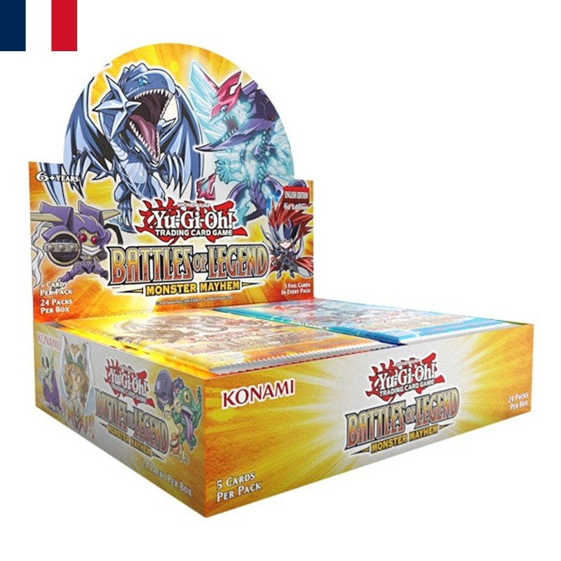 JCC - Booster - Battles of Legend : Monster Mayhem - Yu-Gi-Oh! (24 boosters) (FR)