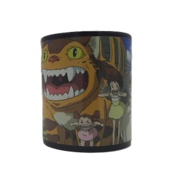 Mug - Totoro Chatbus (Noir) - Mon Voisin Totoro