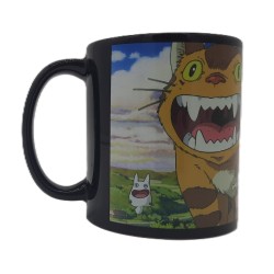 Mug - Totoro Chatbus (Noir) - Mon Voisin Totoro