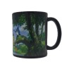 Mug - Pêche (Noir) - Mon Voisin Totoro