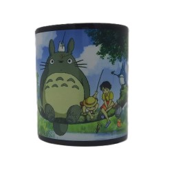 Mug - Pêche (Noir) - Mon Voisin Totoro