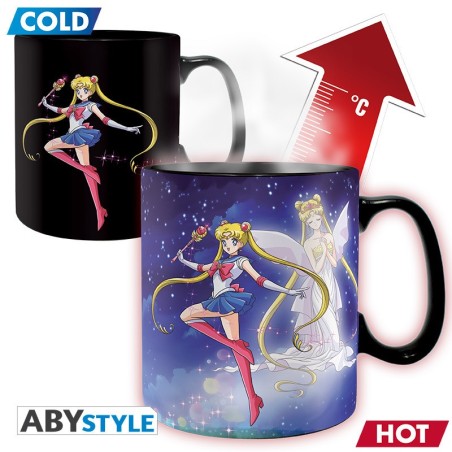 Mug - Thermo Réactif - Sailor & Chibi - Sailor Moon