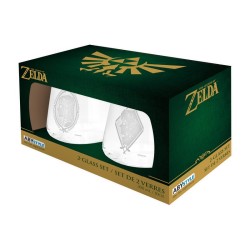 Pack de 2 - Verres - Link & Zelda - Zelda