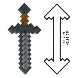 Réplique - Épée en Pierre - Minecraft