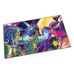 Tapis de Jeu - Tezzeret & Haliya - Magic : The Gathering : Edge of Eternities