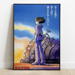 Tableau Ghibli - Affiche du...