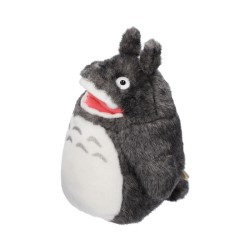 Peluche fibres acrylique - Totoro gris grand sourire - Mon Voisin Totoro