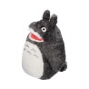 Peluche fibres acrylique - Totoro gris grand sourire - Mon Voisin Totoro