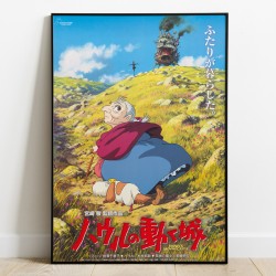 Tableau Ghibli - Affiche du...