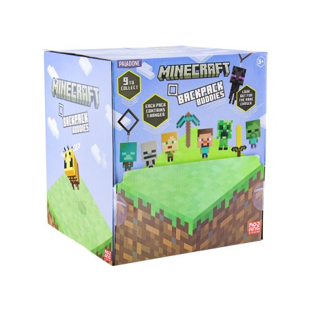 Pack Porte-Clefs - Series 1 - Minecraft - Assortiment de 24