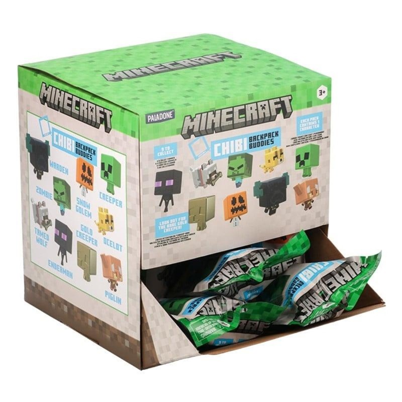 Pack Porte-Clefs - Series 3 - Minecraft - Assortiment de 24