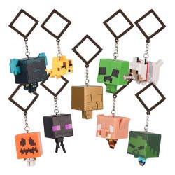 Pack Porte-Clefs - Series 3 - Minecraft - Assortiment de 24