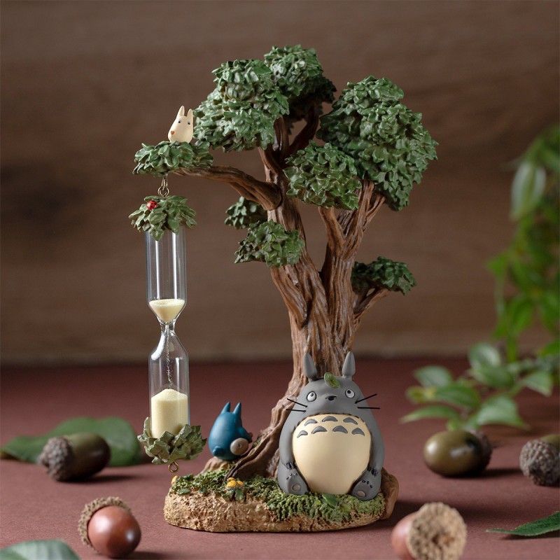 Statue - Sablier Camphrier & Totoros - Mon Voisin Totoro