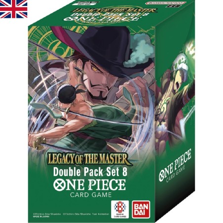 JCC - Booster Double Pack Set Vol.8 - DP-08 - "Legacy of the Master" - One Piece (EN)
