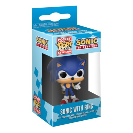 Sonic w/Ring - Sonic - POP Pocket Keychain