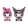 Pack de 2 - My Melody & Kuromi - 50e anni' My Melody & le 20e anni' Kuromi - Pocket POP