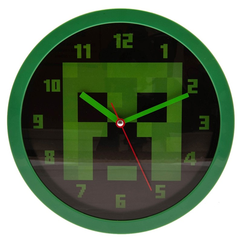 Horloge - Creeper - Minecraft
