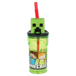 Gobelet 3D avec Paille -...