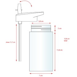 Gourde à Bec - Kitty Rainbow - Sanrio