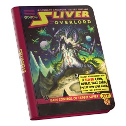 Zipfolio - 360 Cartes - Sliver Overlord - Magic : The Gathering : Edge of Eternities - XenoSkin