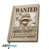 Carnet de Note - Wanted Luffy Nika - One Piece