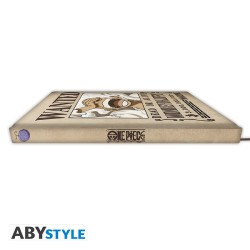 Carnet de Note - Wanted Luffy Nika - One Piece