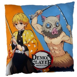 Coussin - Nezuko & Tanjiro / Zenitsu & Inosuke - Demon Slayer - 40x40 
