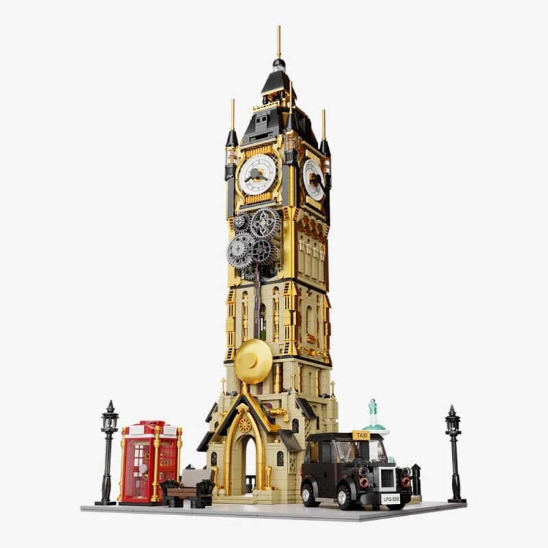 Set de Construction - Steampunk Clock Tower Park
