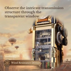 Set de Construction - Steampunk Clock Tower Park