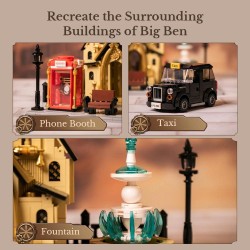 Set de Construction - Steampunk Clock Tower Park