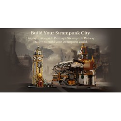 Set de Construction - Steampunk Clock Tower Park