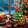 Set de Construction - Sapin de Noël - Snoopy