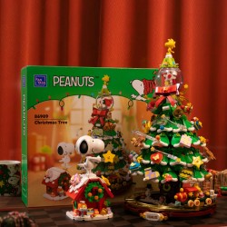 Set de Construction - Sapin de Noël - Snoopy