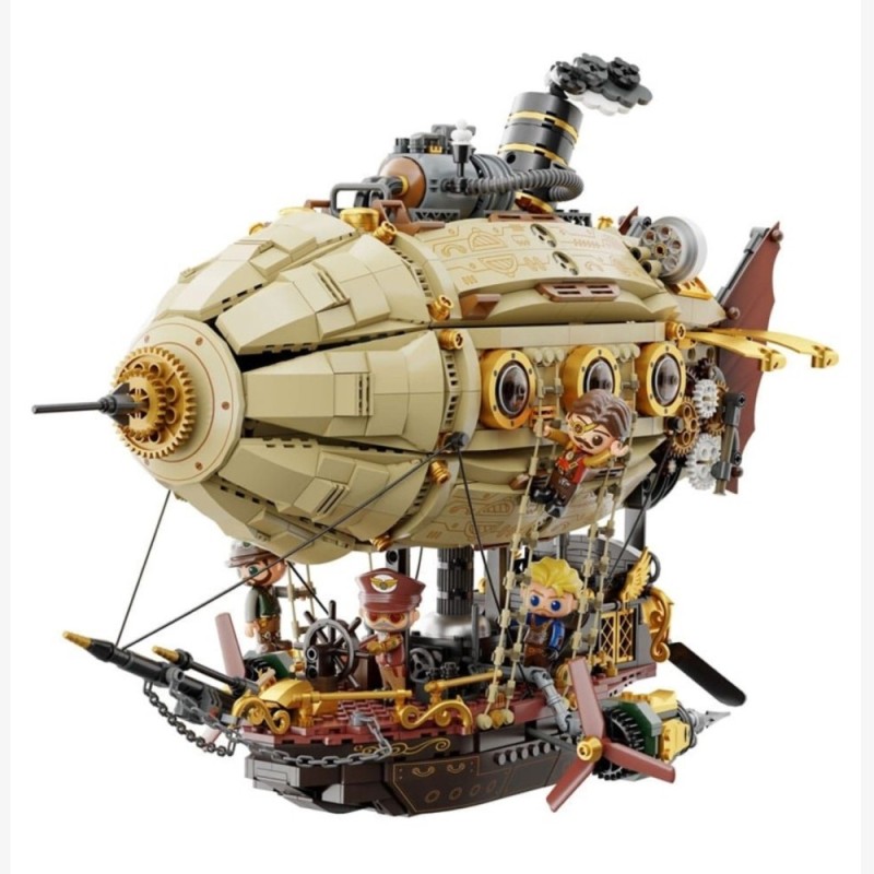 Set de Construction - Dirigeable Steampunk - Steampunk
