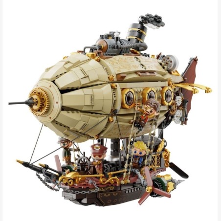 Set de Construction - Dirigeable Steampunk - Steampunk