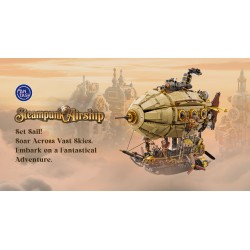 Set de Construction - Dirigeable Steampunk - Steampunk