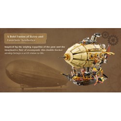 Set de Construction - Dirigeable Steampunk - Steampunk