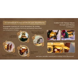 Set de Construction - Dirigeable Steampunk - Steampunk