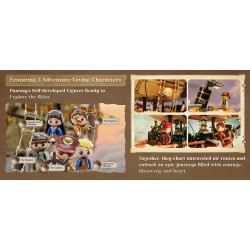 Set de Construction - Dirigeable Steampunk - Steampunk