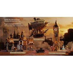 Set de Construction - Dirigeable Steampunk - Steampunk