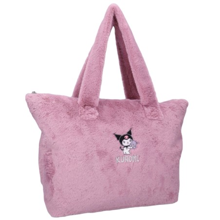Sac de Shopping - Fluffy (Rose) - Kuromi - Sanrio