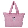 Sac de Shopping - Fluffy (Rose) - Kuromi - Sanrio