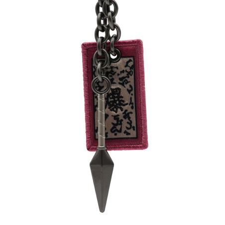 Porte-Clef 3D - Kunaï et Parchemin Explosif - One Piece