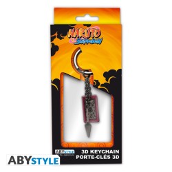 Porte-Clef 3D - Kunaï et Parchemin Explosif - One Piece