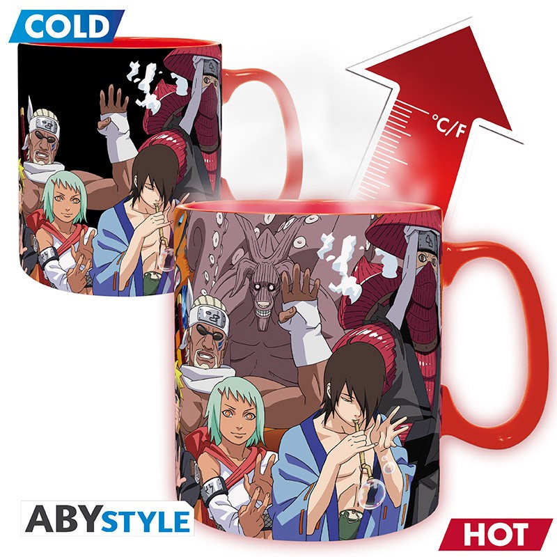 Mug - Thermo Réactif - Bijû & Jinchûriki - Naruto Shippuden