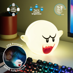 Lampe Squishy - Boo - Super Mario