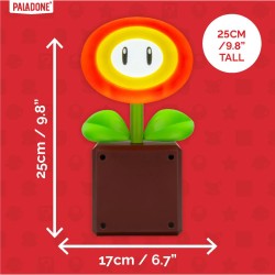Lampe - Fleur de Feu - Super Mario