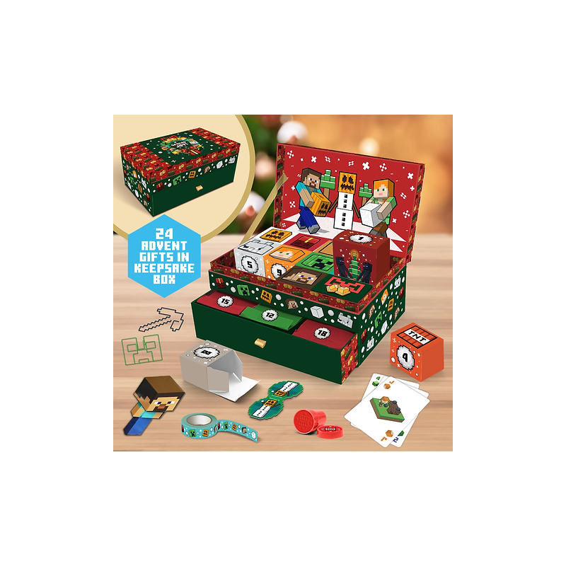 Calendrier de l'Avent - Keepsake Box - Minecraft 
